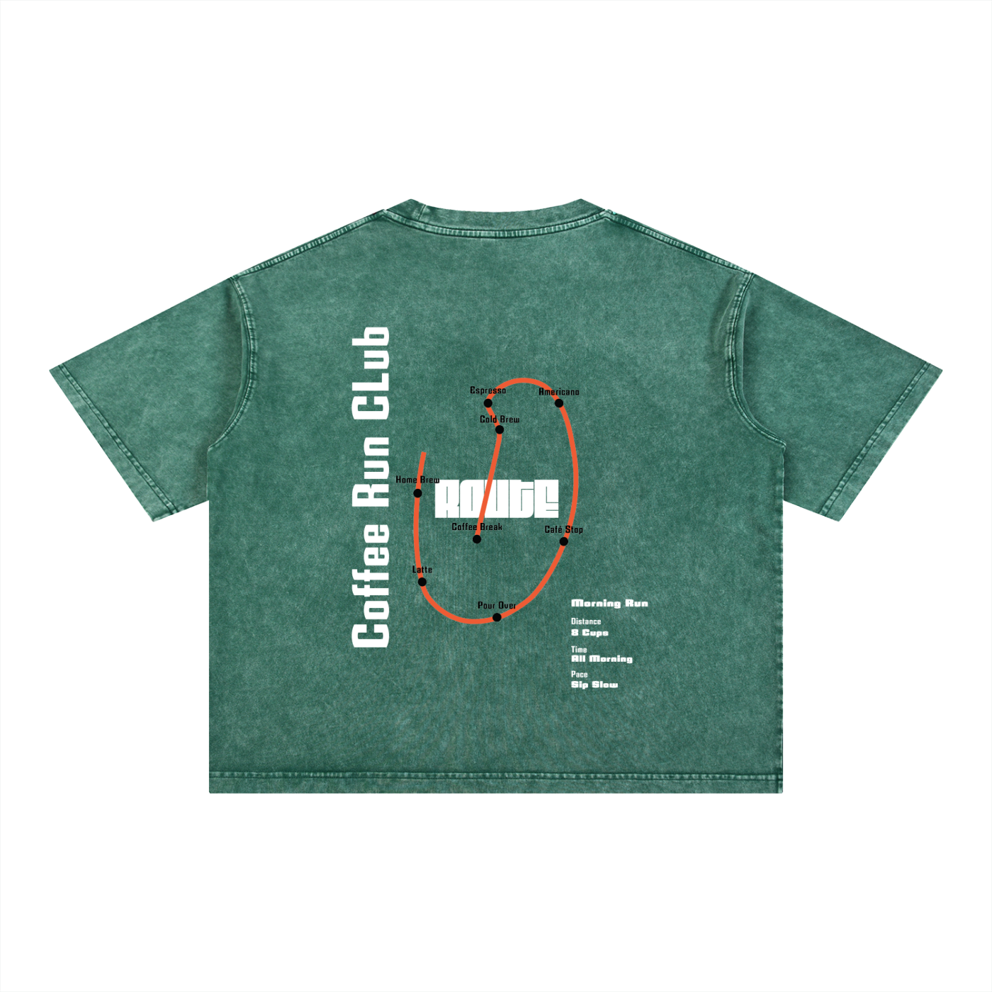 Coffee Run Green