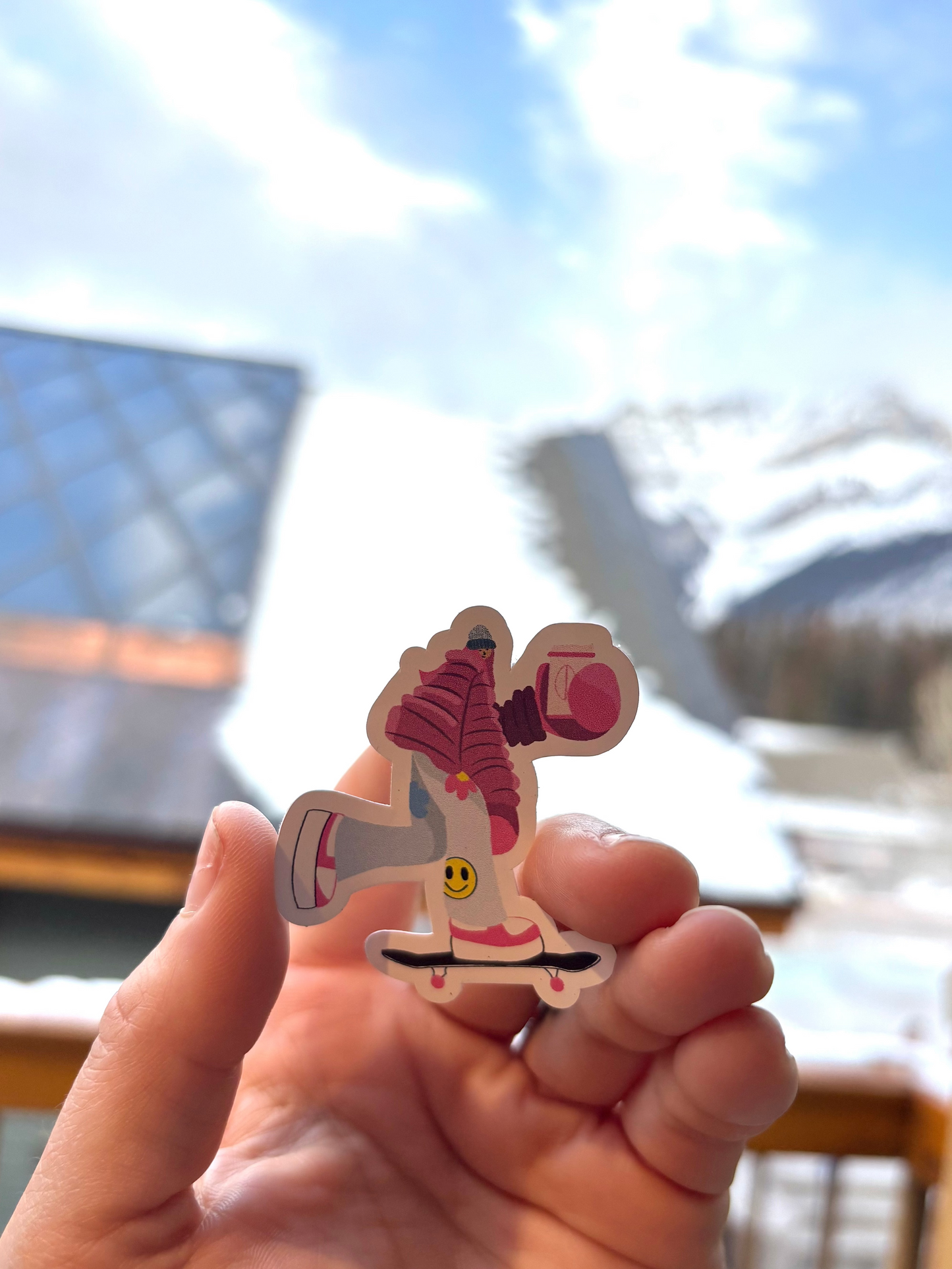 The Skater Sticker