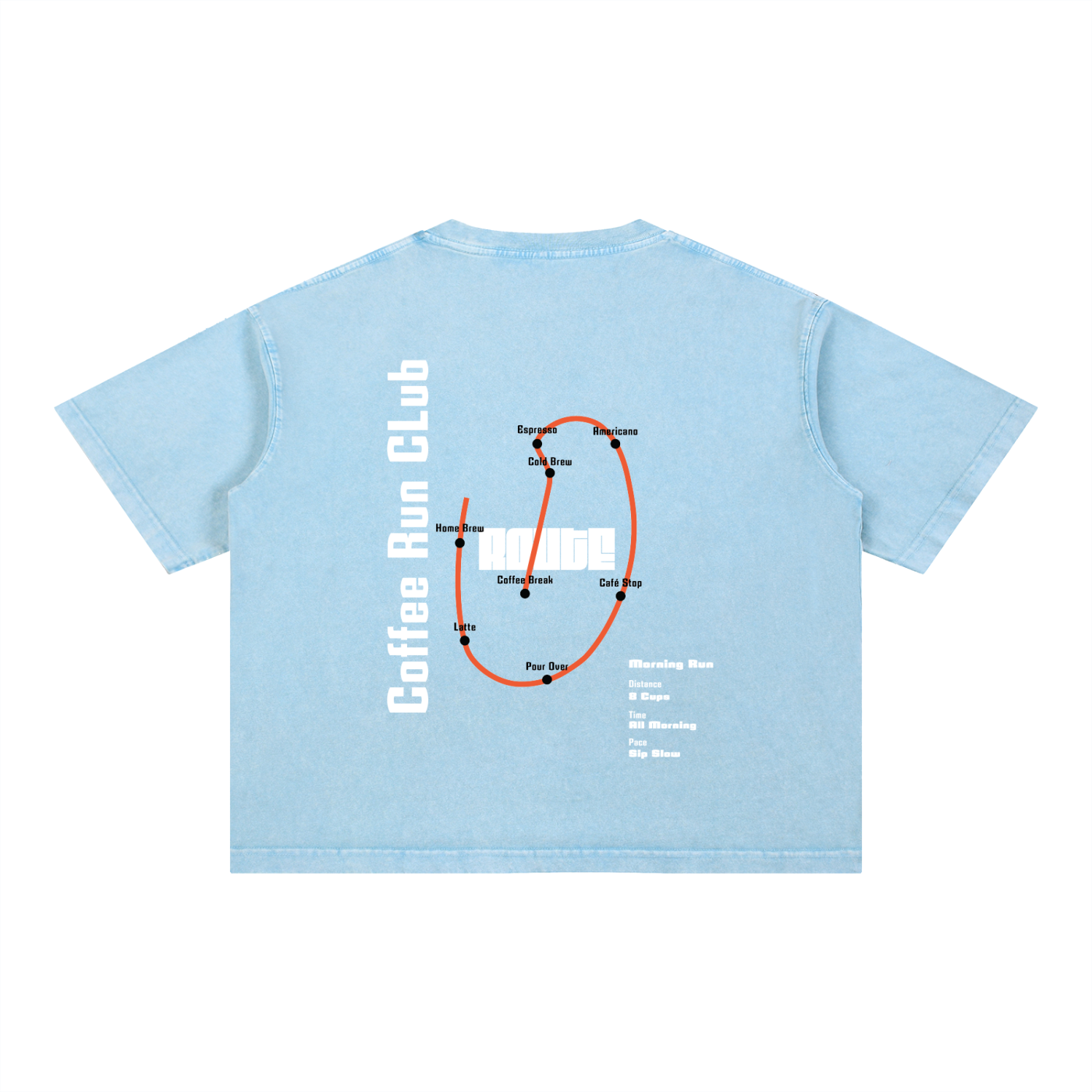 Coffee Run Blue