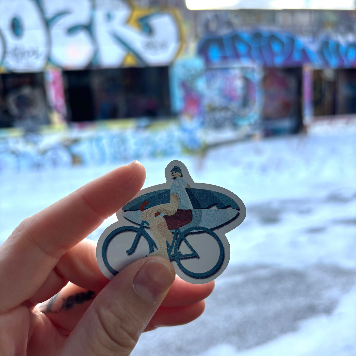 The Surfer Sticker