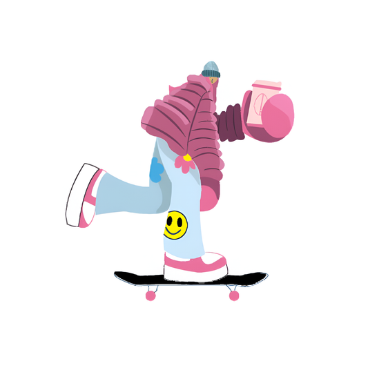 The Skater Sticker