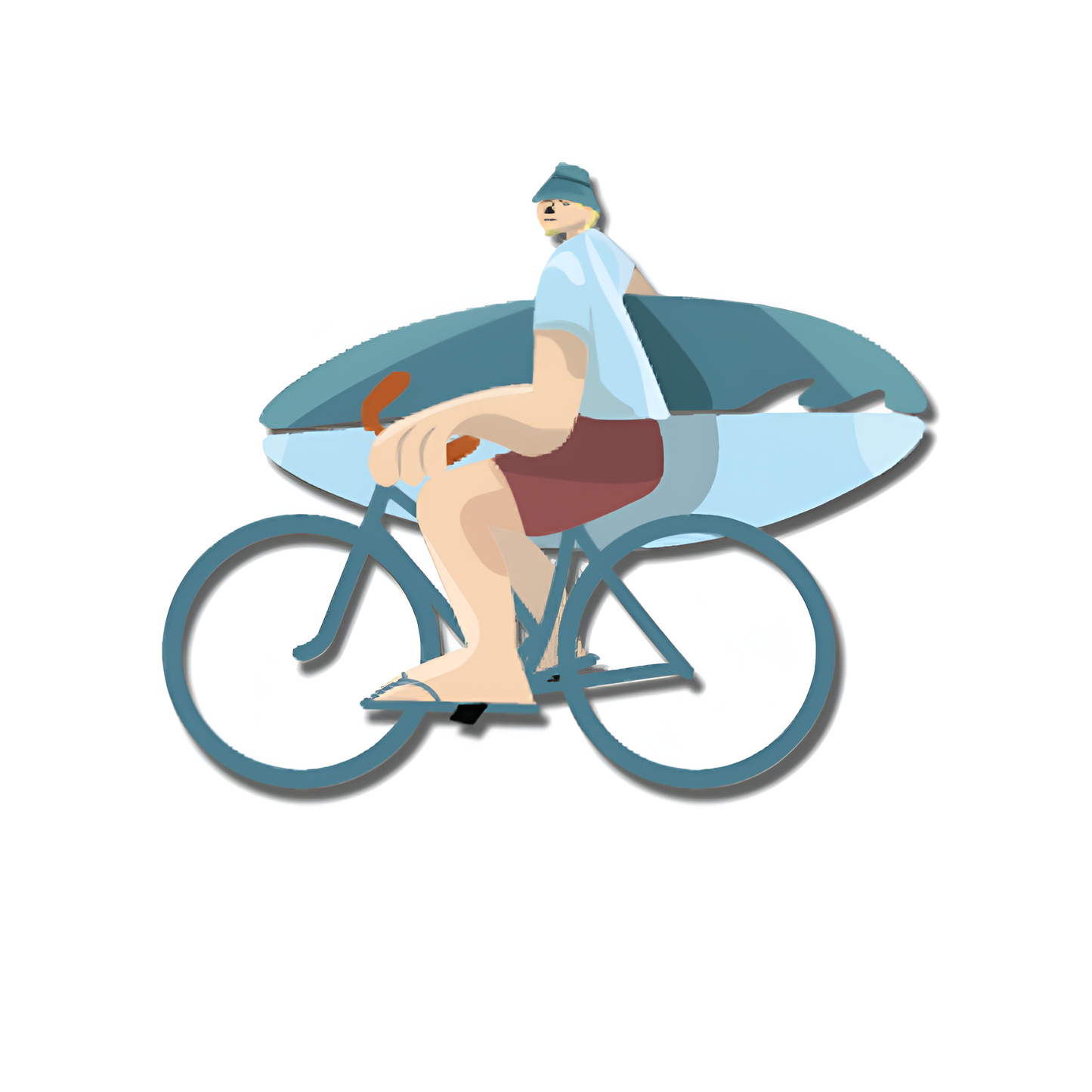 The Surfer Sticker